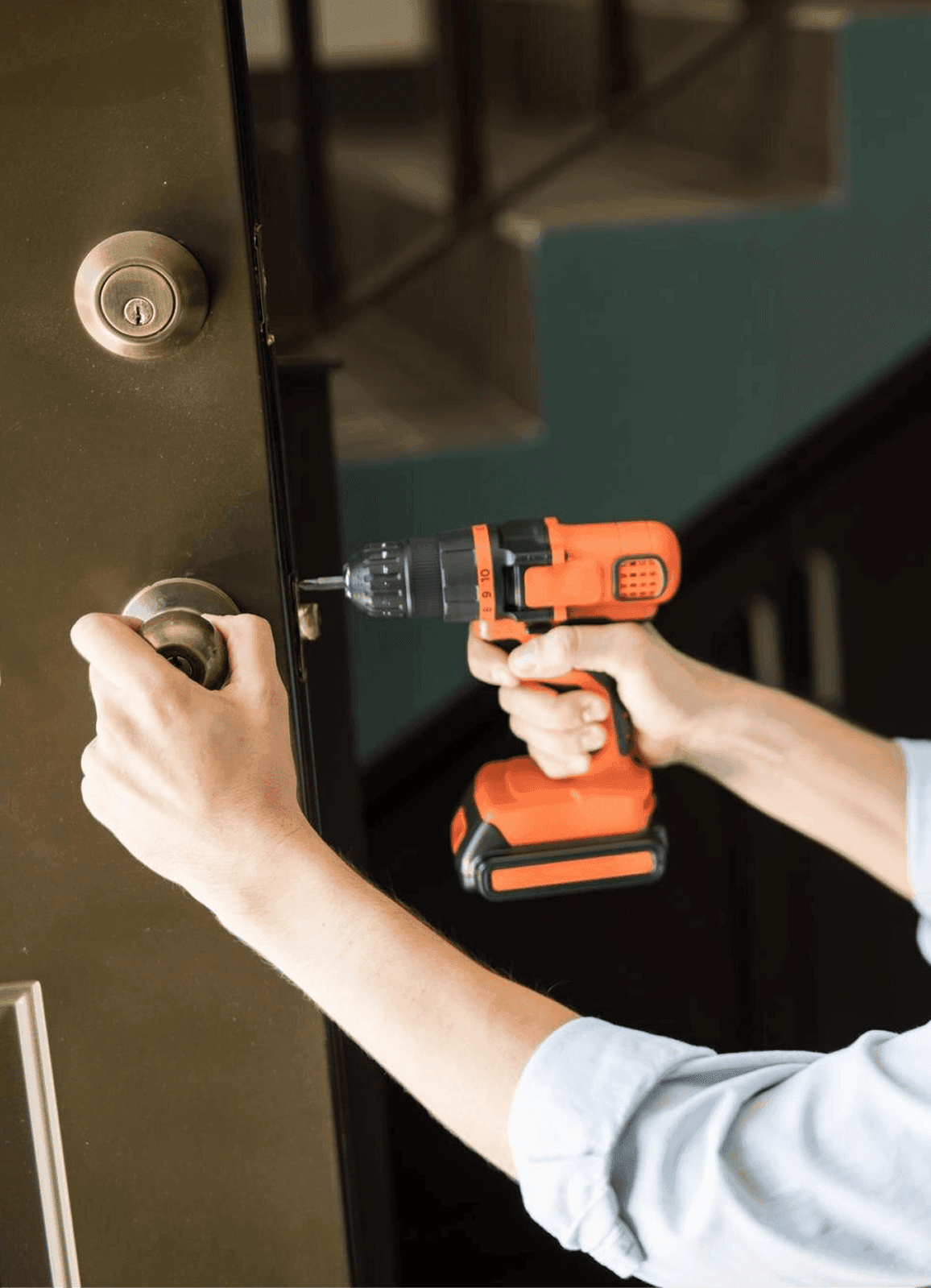 Adjusting doors and windows, replacing locks